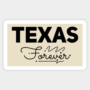 Texas Forever Sticker